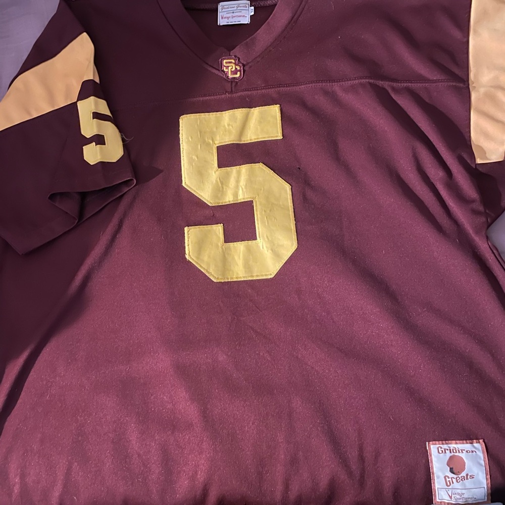 USC Trojans Reggie Bush Football Jersey Gridiron Greats